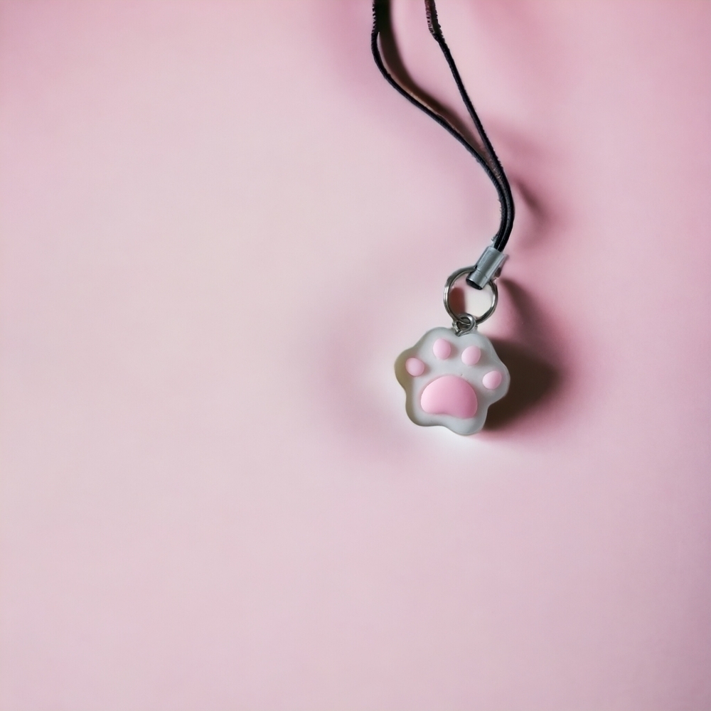 4/$10 Cat Paw Phone Charm